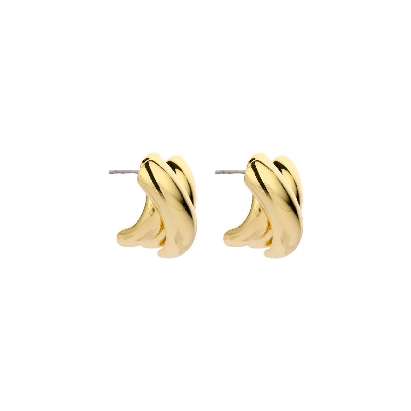 Boucles D'Oreilles - Dob115 Oorbellen Goudkleurig