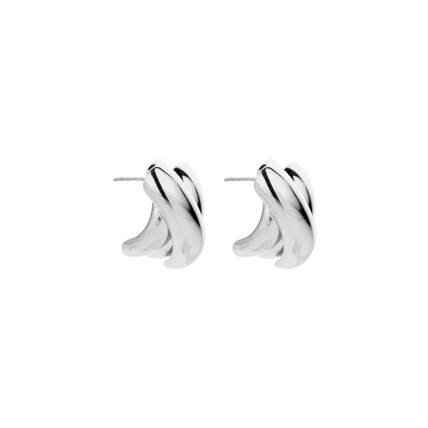 Boucles D'Oreilles - Dob115 Oorbellen Zilverkleurig