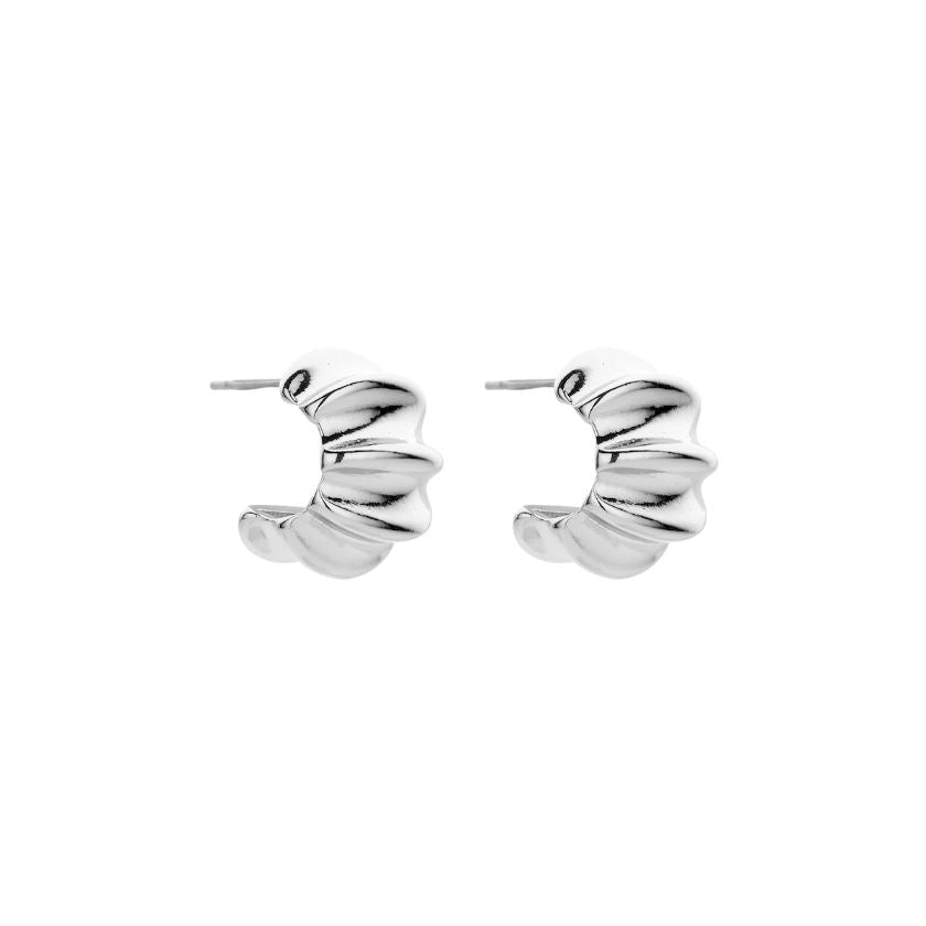 Boucles D'Oreilles - Dob117 Oorbellen Zilverkleurig