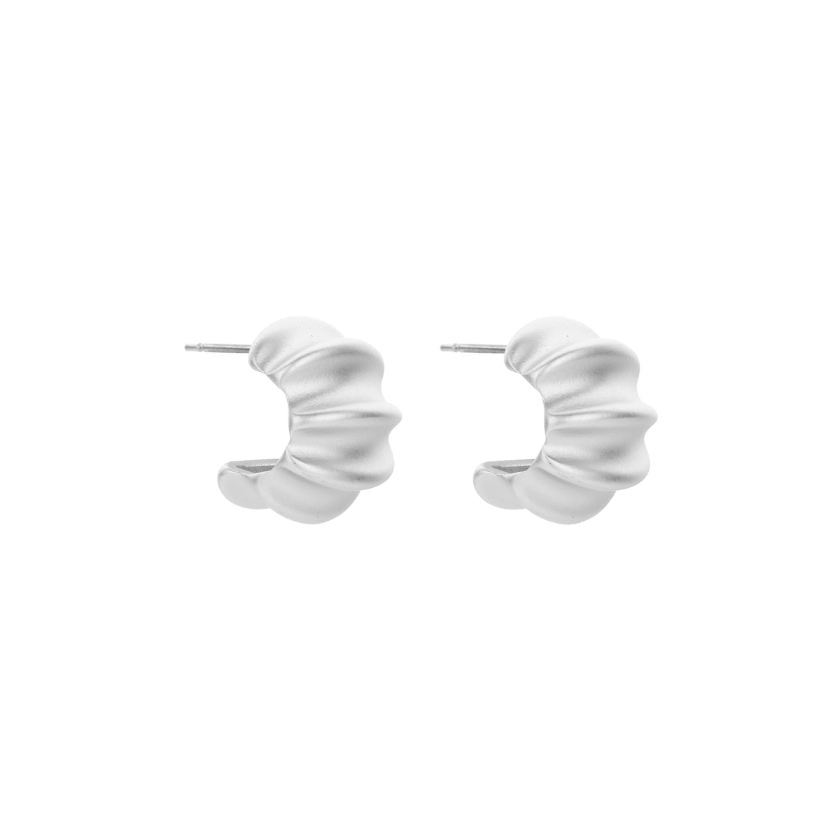Boucles D'Oreilles - Dob117 Oorbellen Zilverkleurig