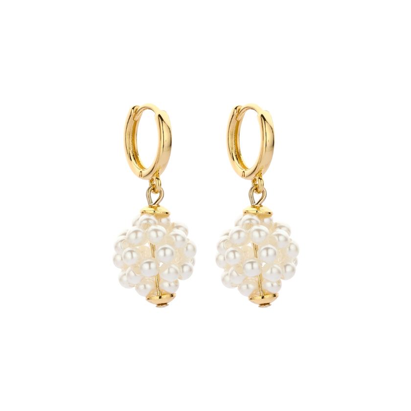 Boucles D'Oreilles - Dob118 Oorbellen Parelmoer