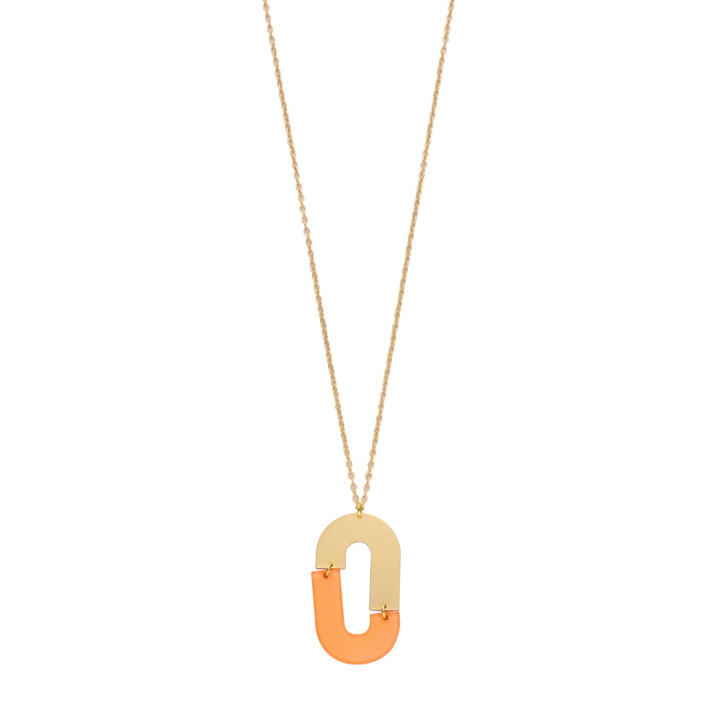 Collier - Dresden Halsketting Koraal