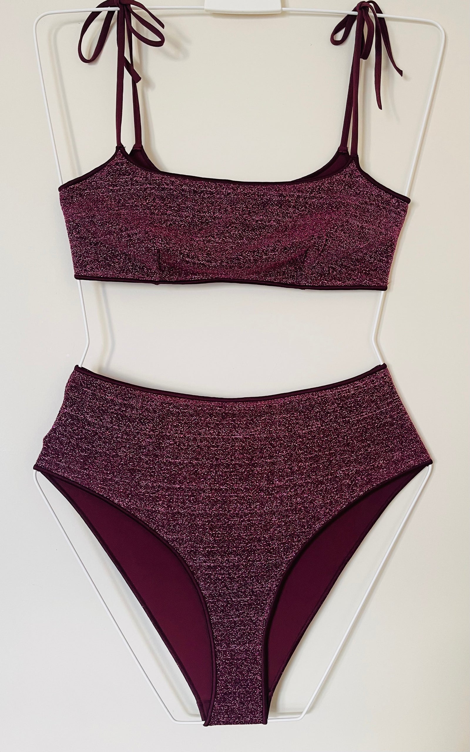 Brassière - Emily - Rouge Noir