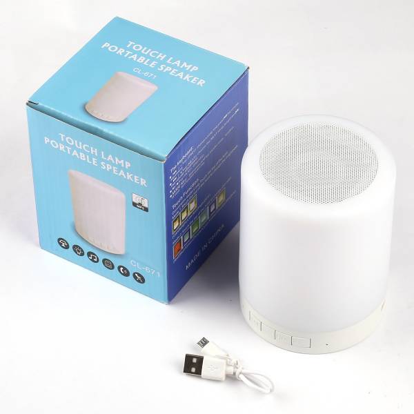 Enceinte Bluetooth Lumineuse - Blanc