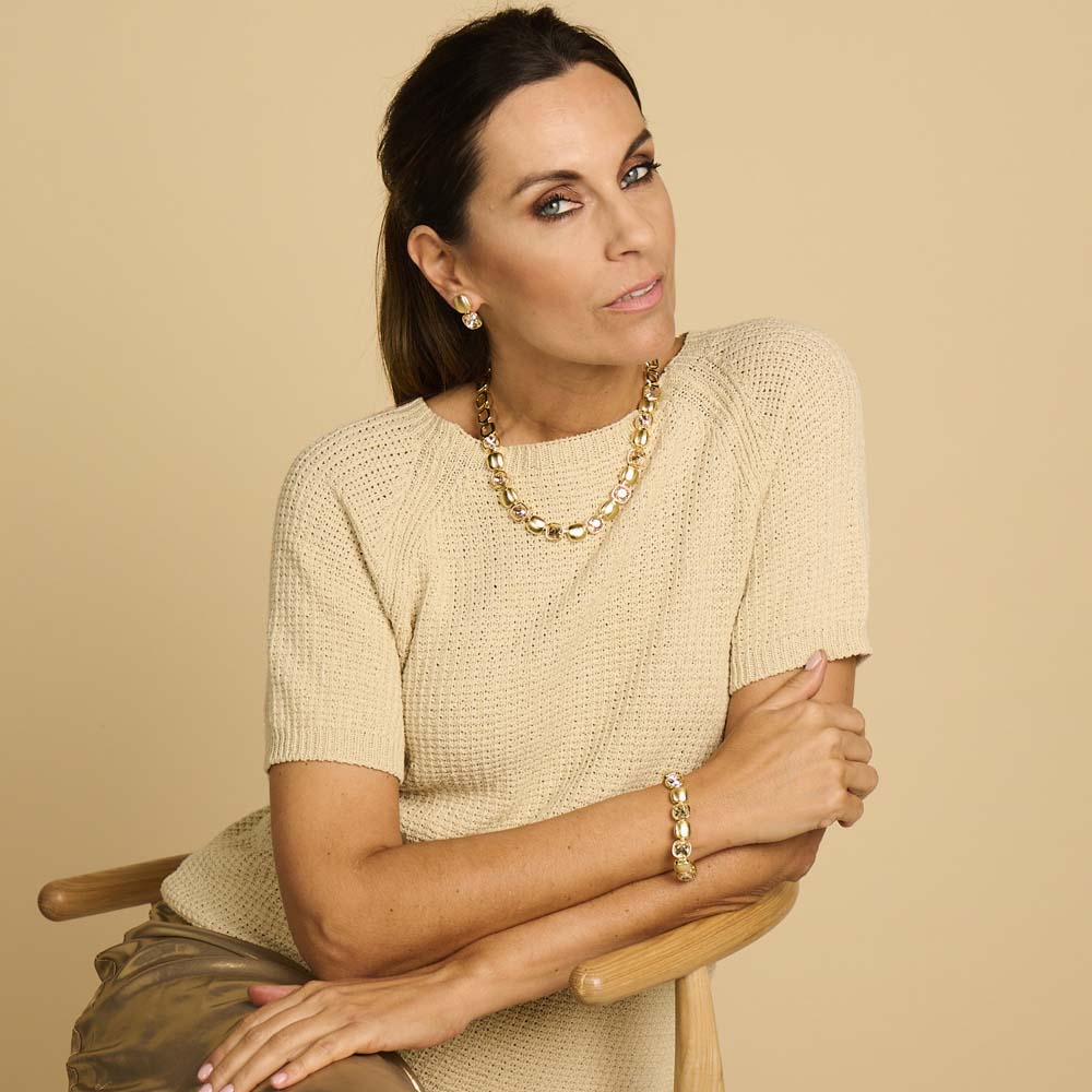 Armband - Fabiana Beige