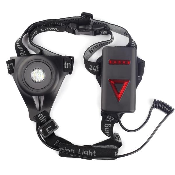 Harnais De Sport Avec Lumières Led Safelt - Noir 