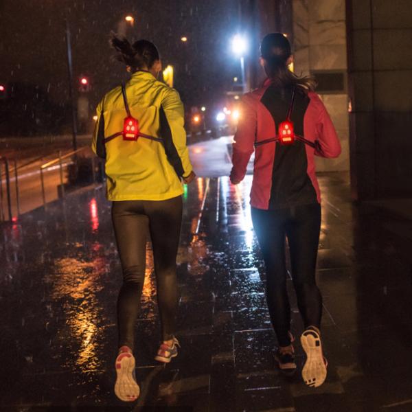 Harnais De Sport Avec Lumières Led Safelt - Noir 