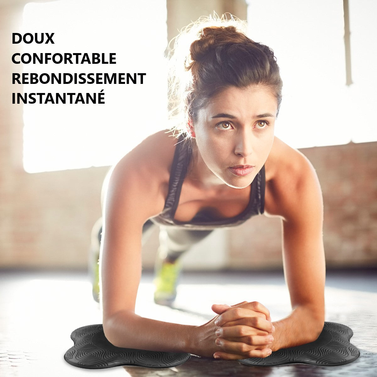 Lot De 2 Coussins De Yoga - Gris