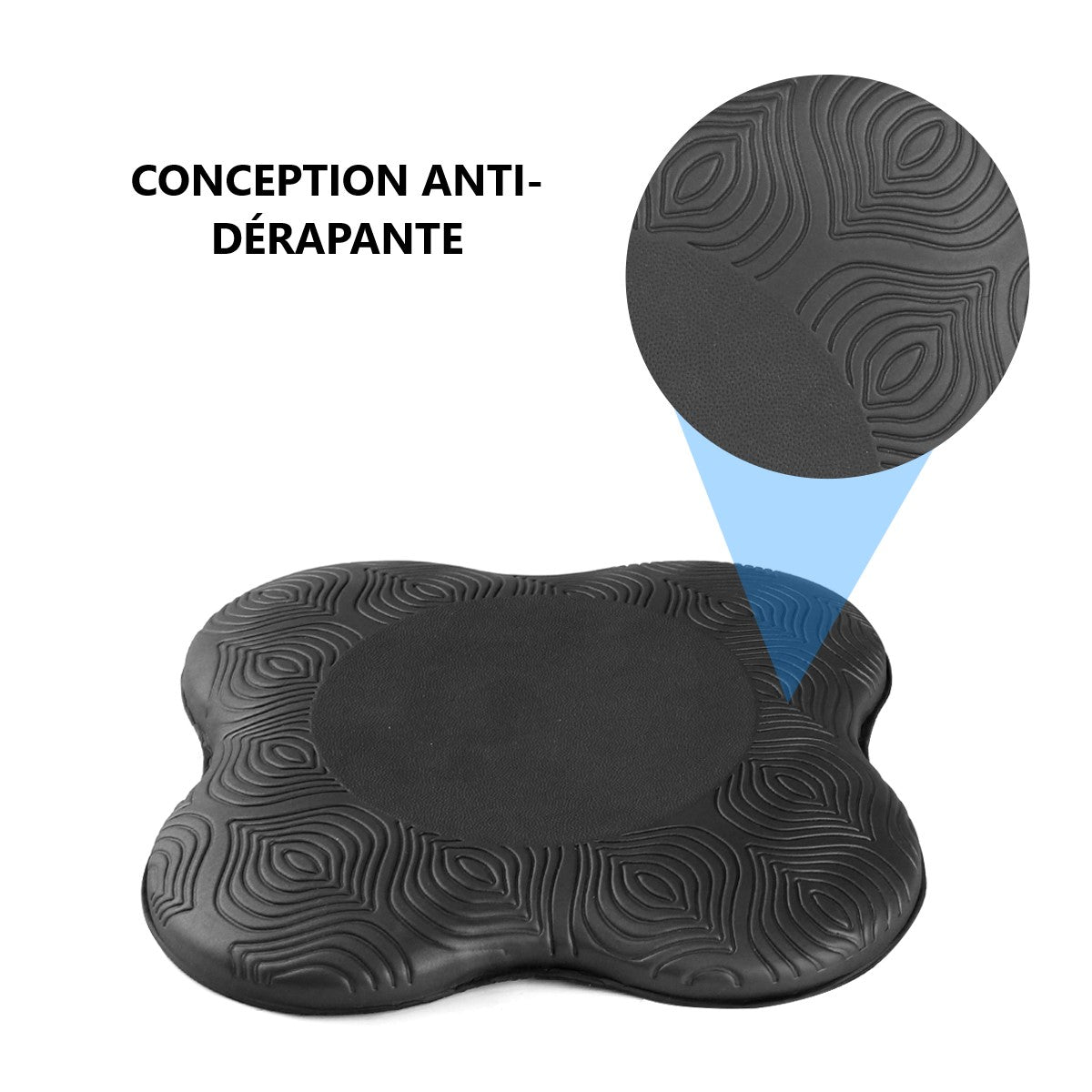 Lot De 2 Coussins De Yoga - Gris