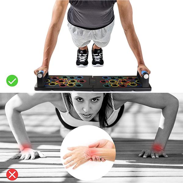 Planche Push Up - Noir