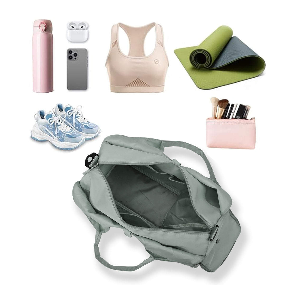 Sac De Sport - Vert