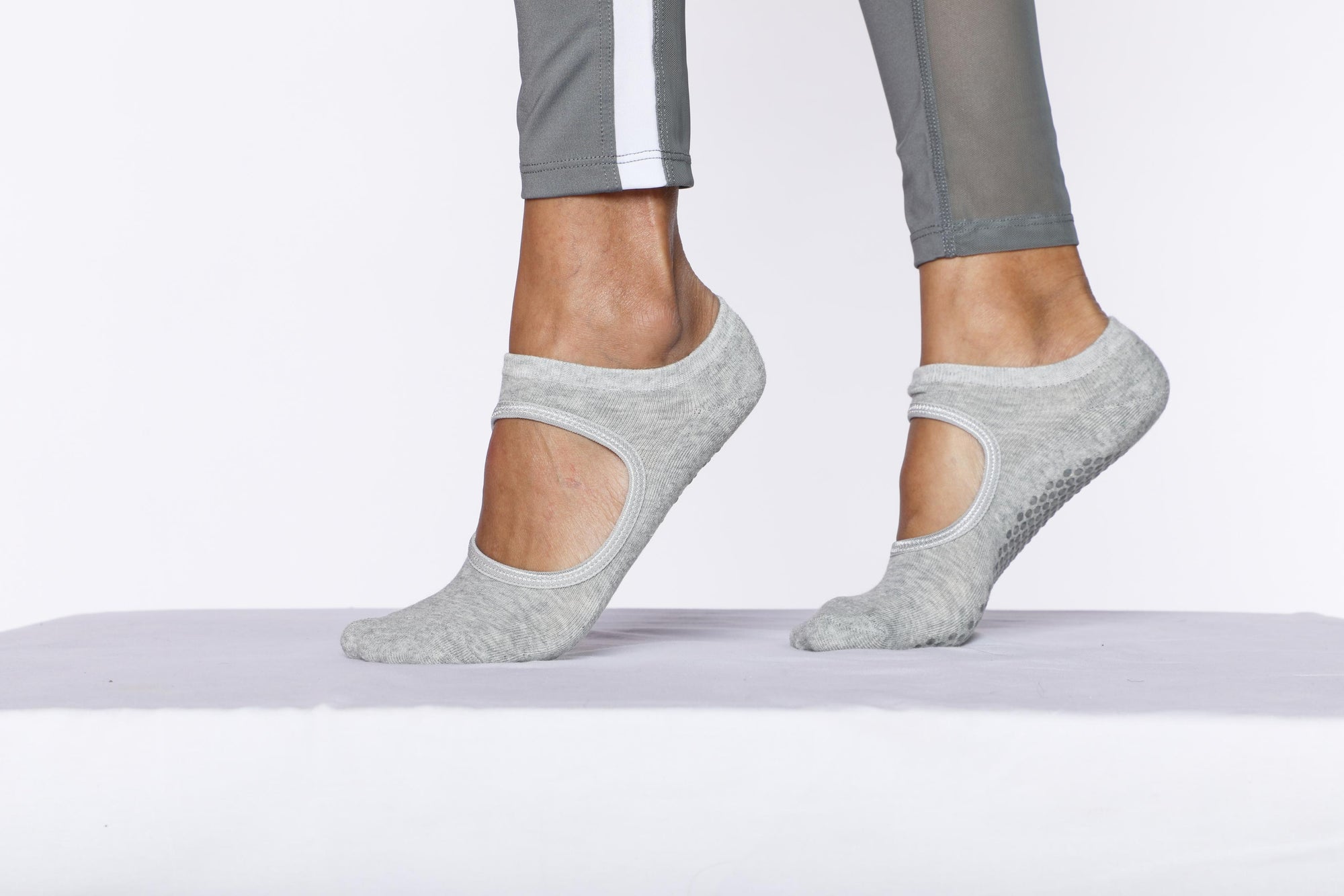 Paire De Chaussettes De Yoga - Gris