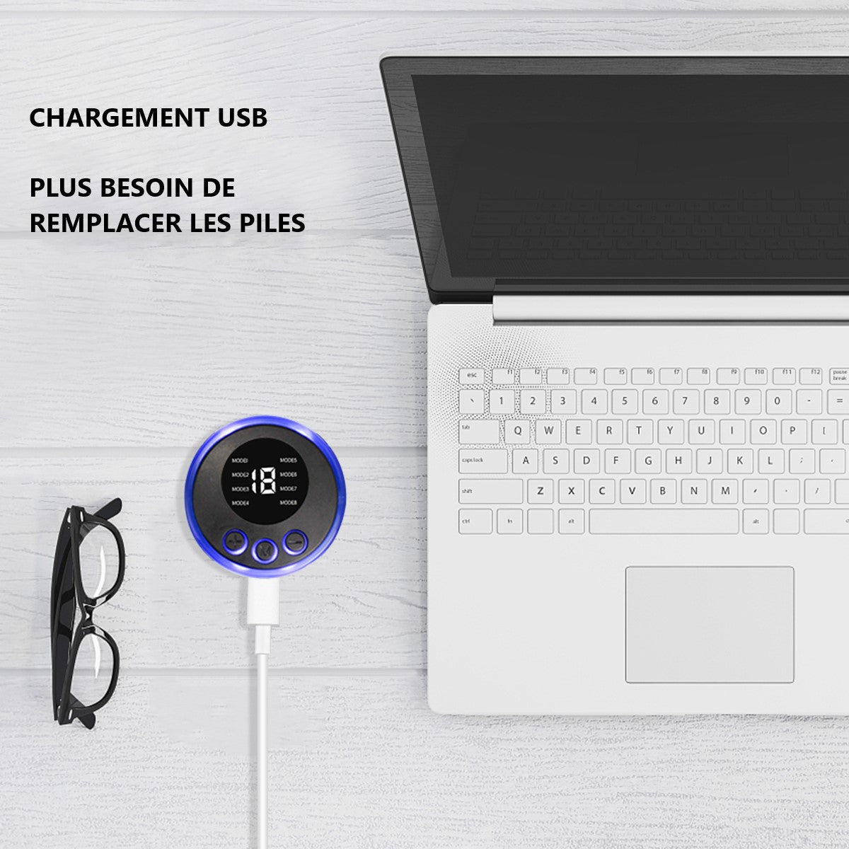 Mini Pad Masseur Multifonction - Noir