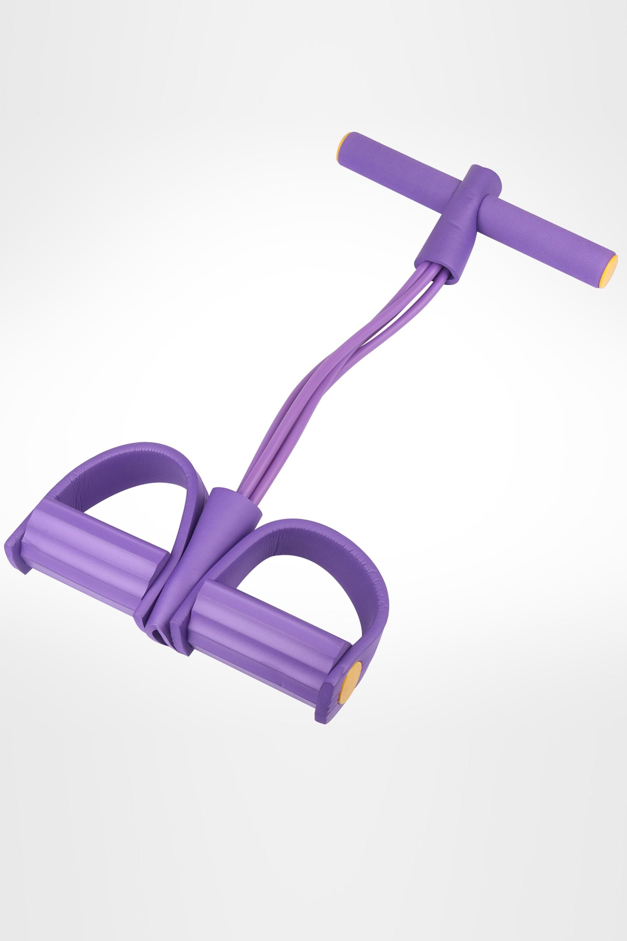 Elastique De Musculation Avec Pedale - Violet