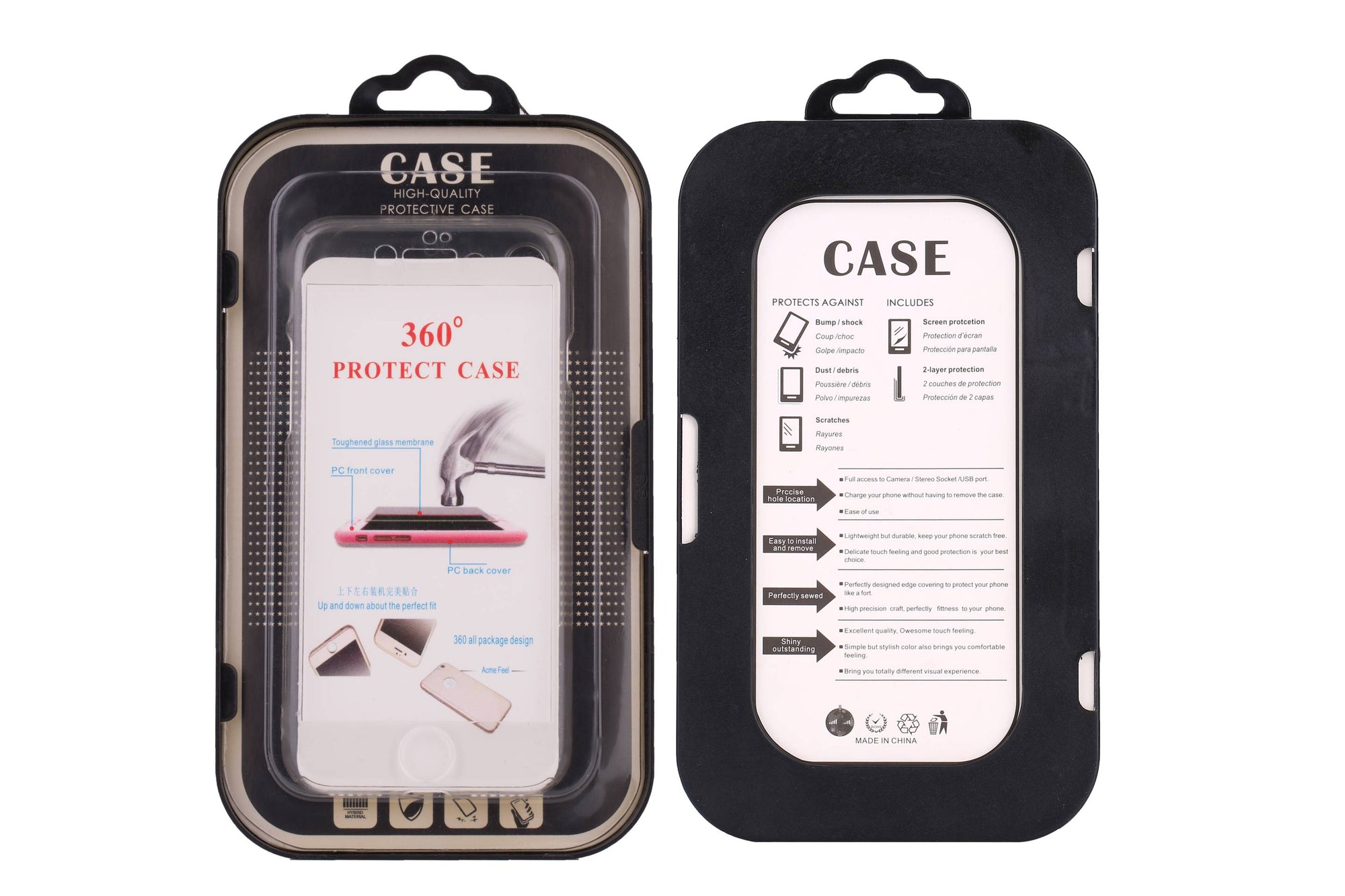 Coque Pour Iphone 7/8 Protection Totale  - Transparent