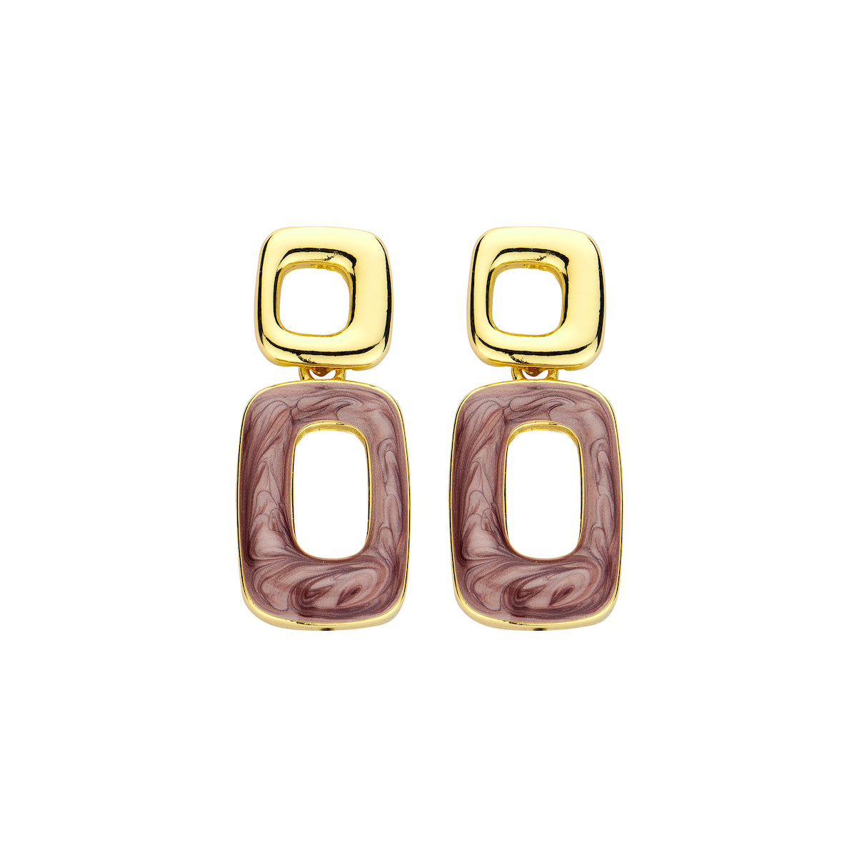 Boucles - Friso D'Oreilles Aubergine
