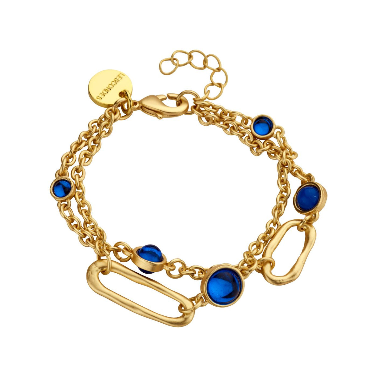 Bracelet - Gamba Armband Multi Blauw