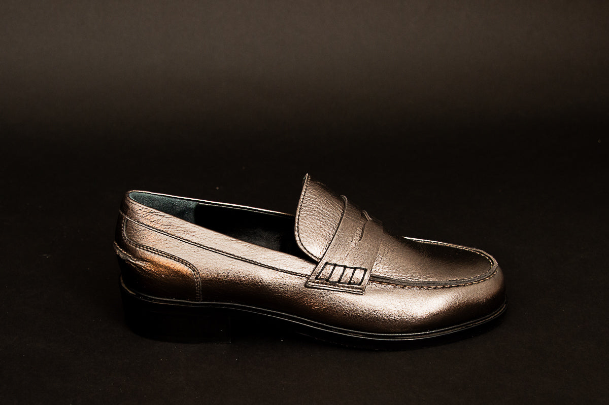 Shoes - Loafer  - Silver Grey