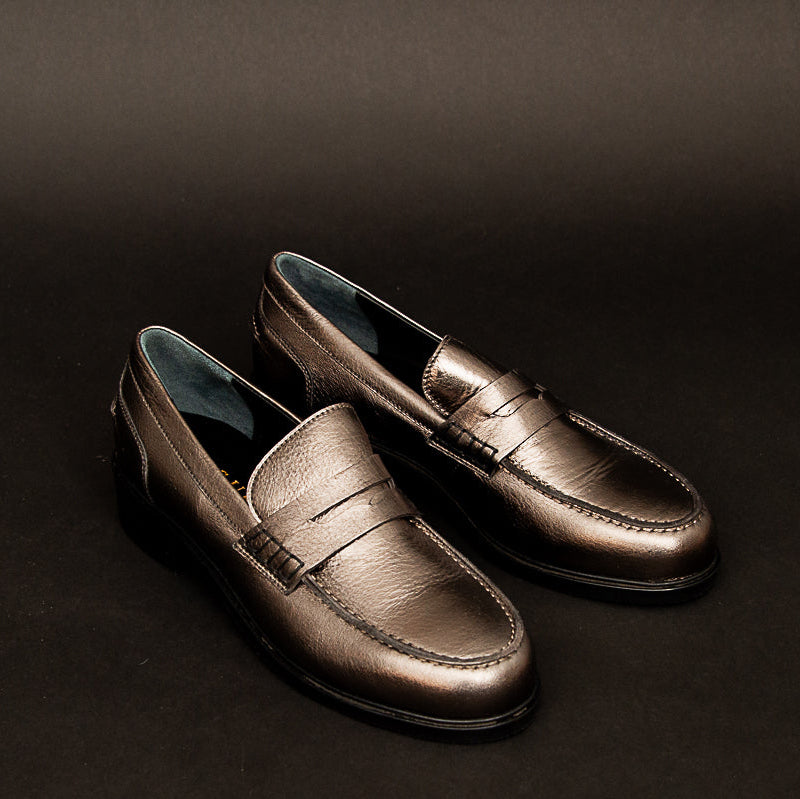 Shoes - Loafer  - Silver Grey