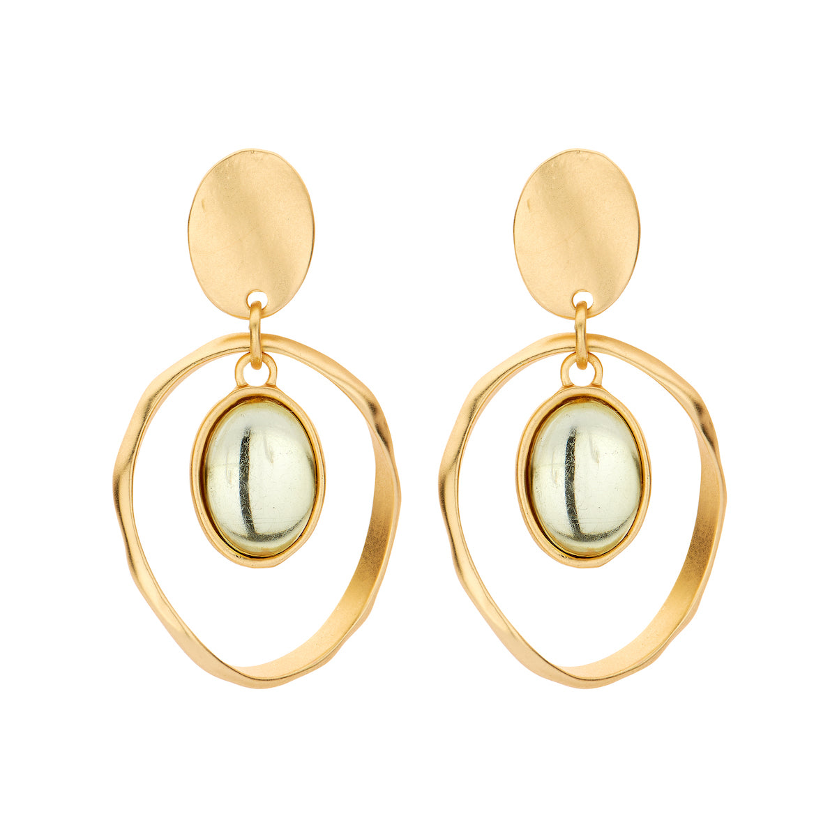 Boucles - Gwen D 'Oreilles Beige