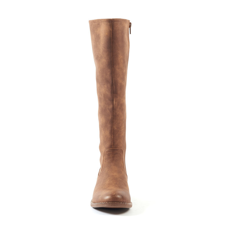 Bottes Mollets Larges Vario XL/2XL - Modèle Guiomar - Camel