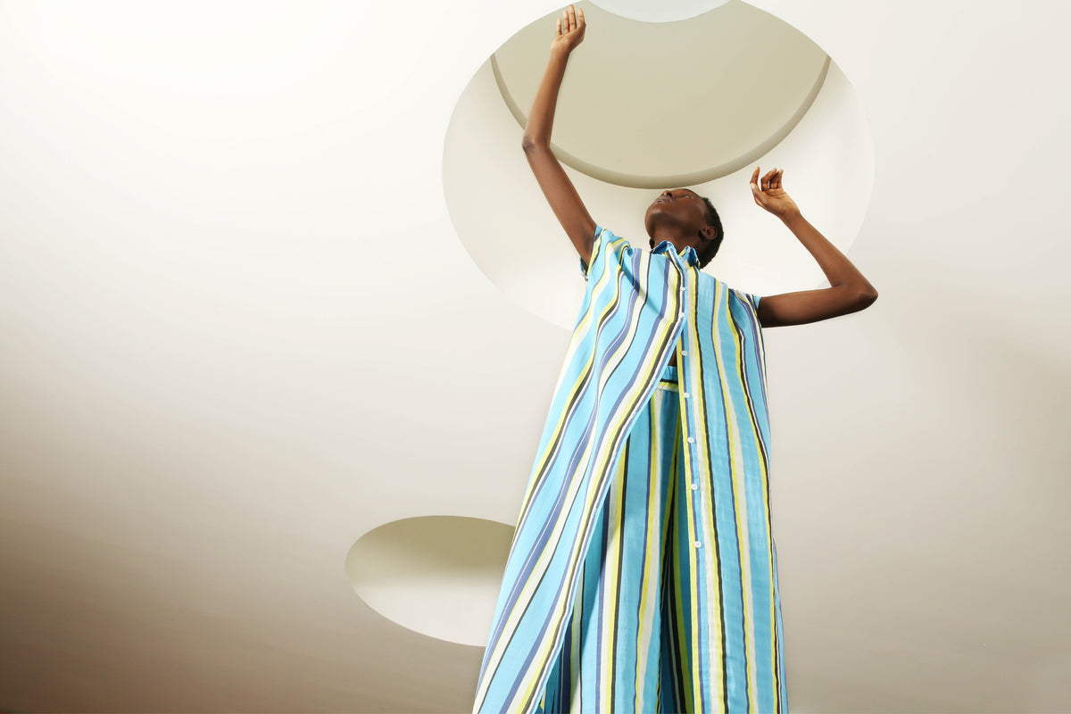 Robe - Dahlia - Blue Depths