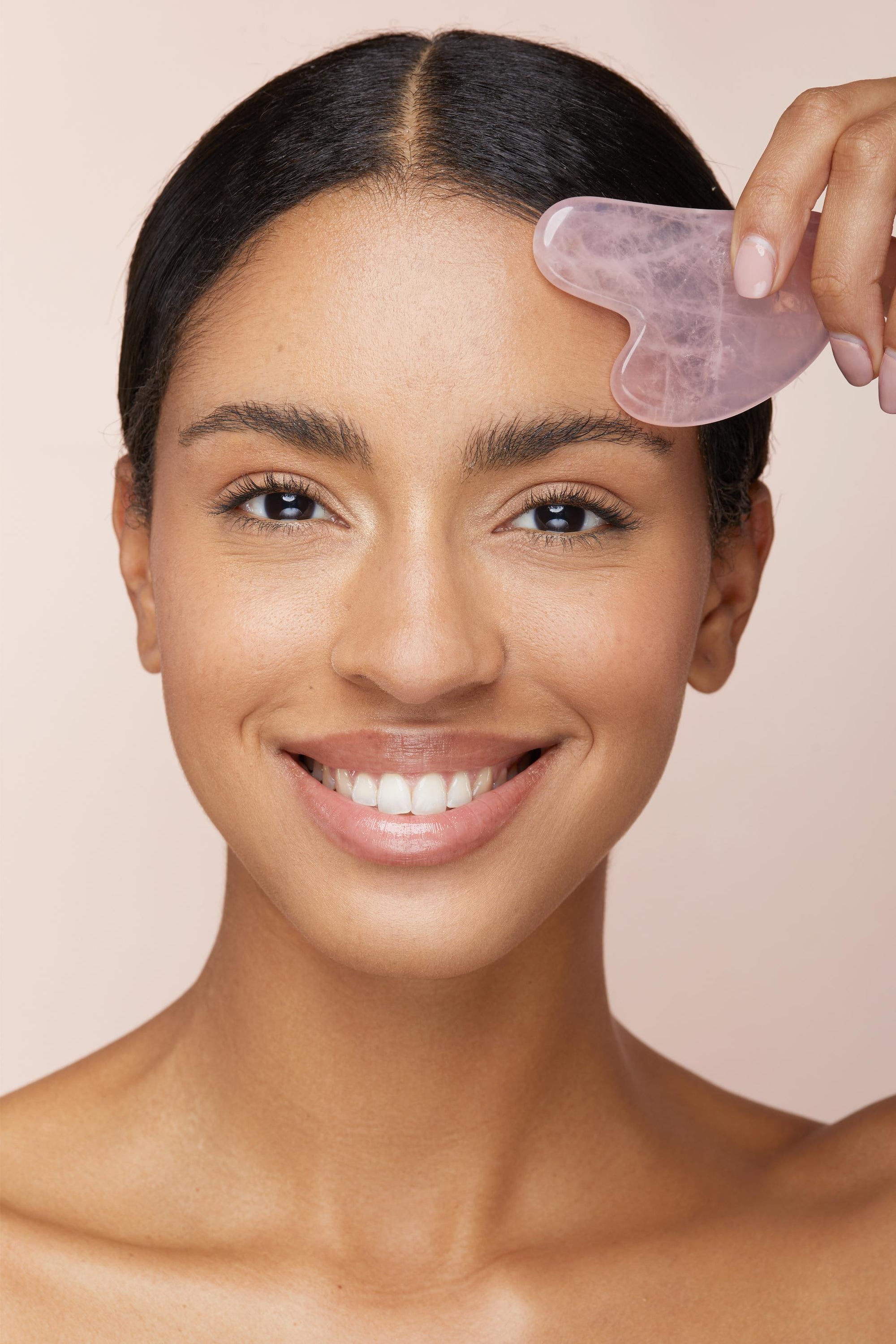 Gua Sha En Jade - Rose