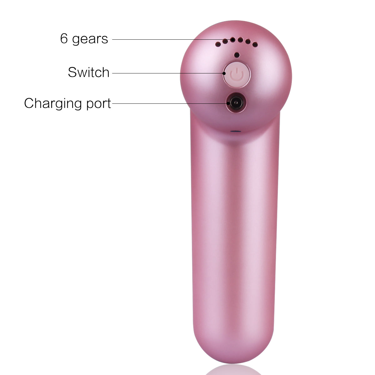 Mini Pistolet De Massage - Rose