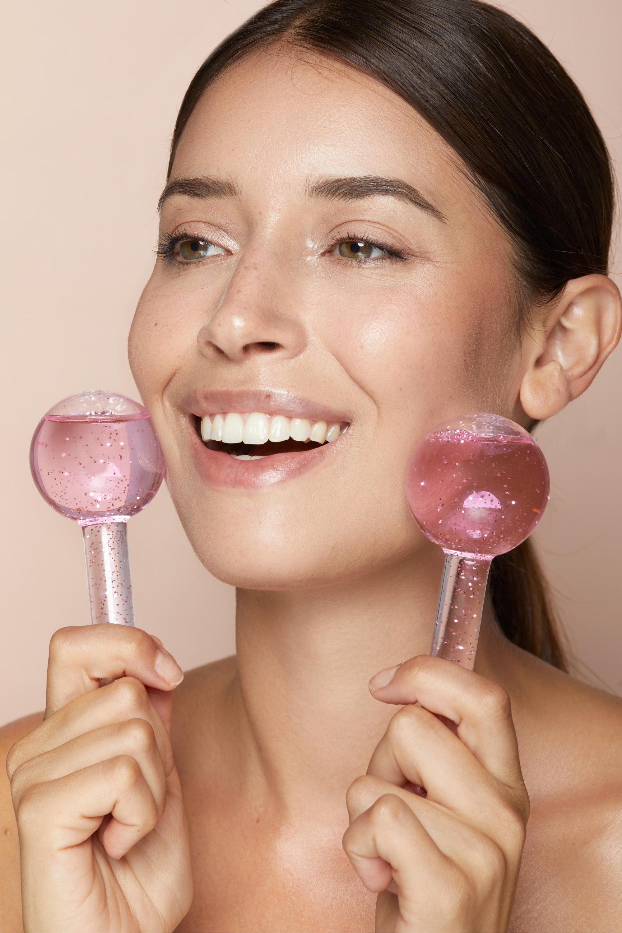 Ice Ball Visage - Rose