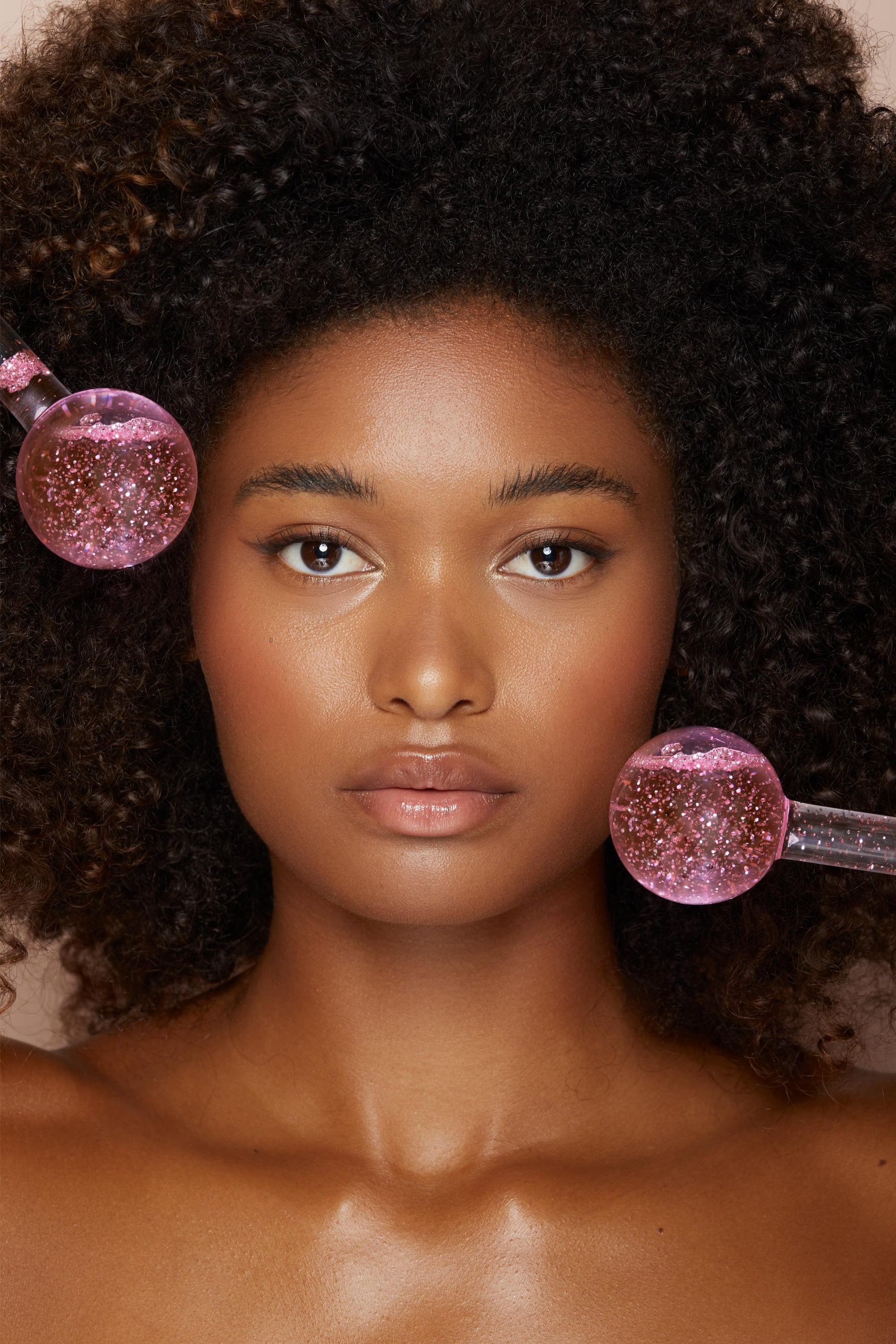 Ice Ball Visage - Rose