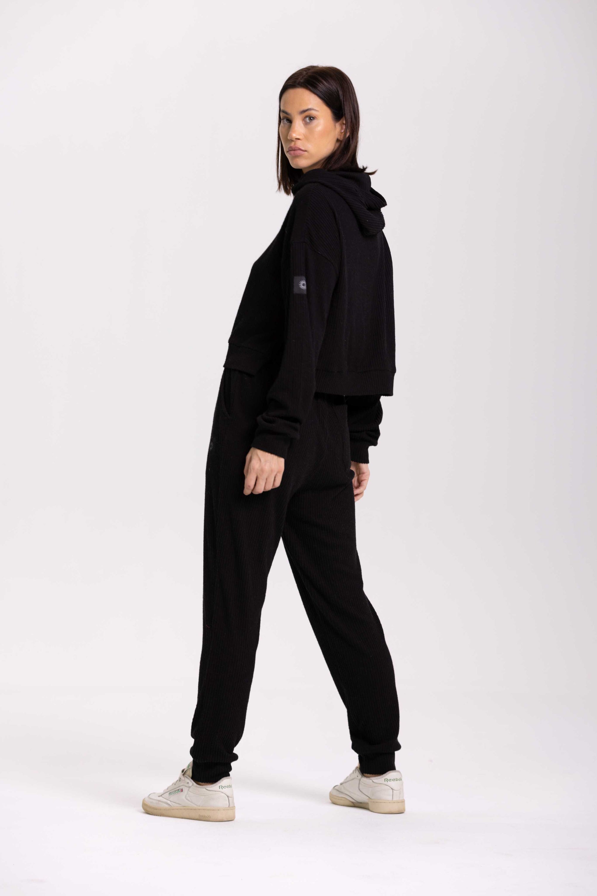 Hoodie Capuche Mika  - Noir
