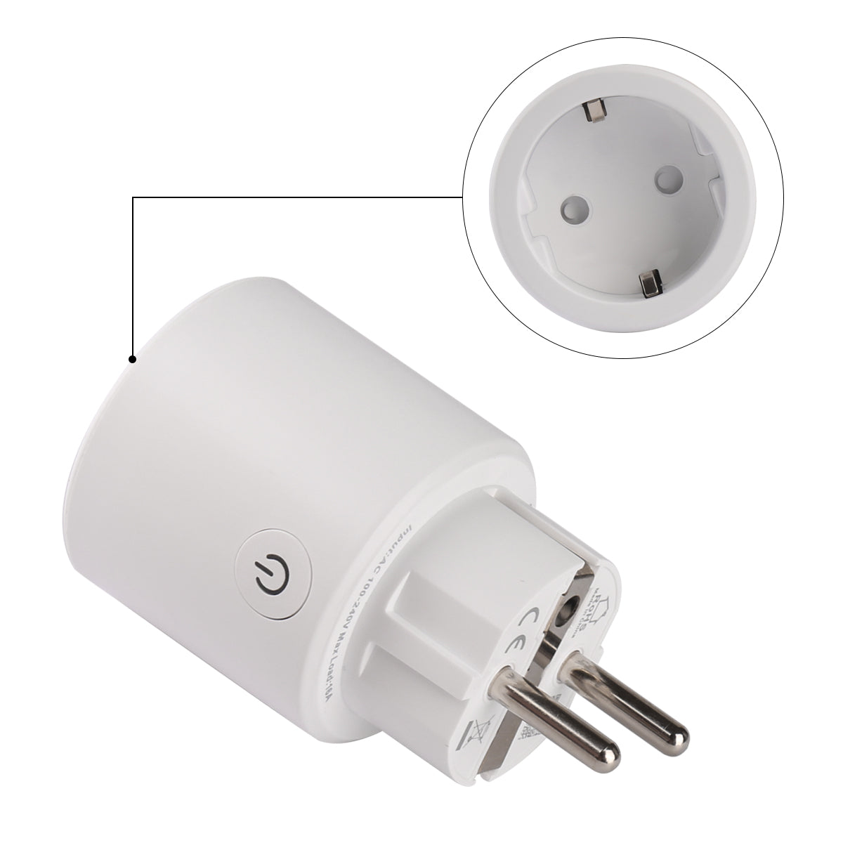 Prise Connectee Wifi - Blanc