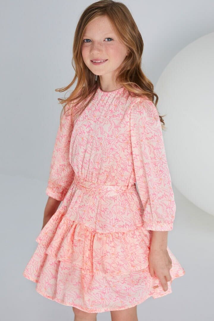 Dress Mabel - Pink Flower