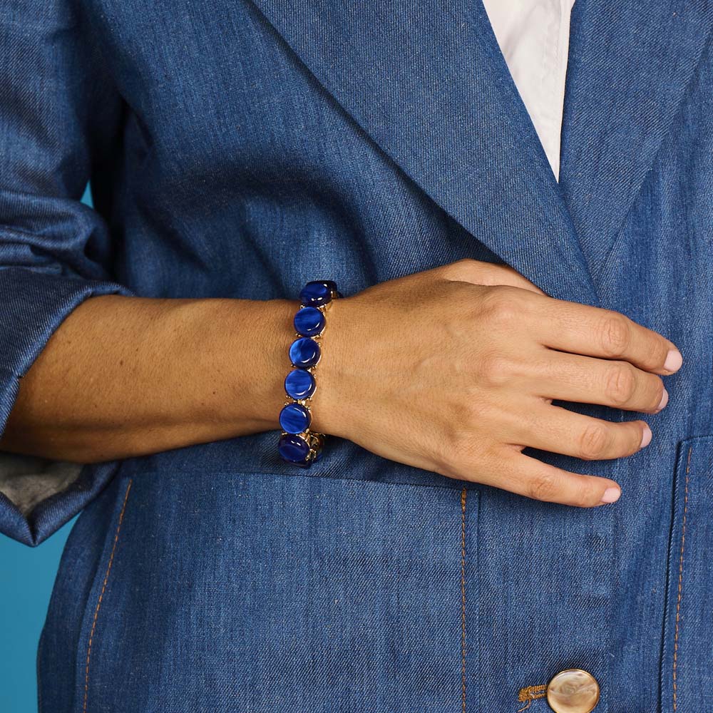 Bracelet - Kab14 Bleu Foncé