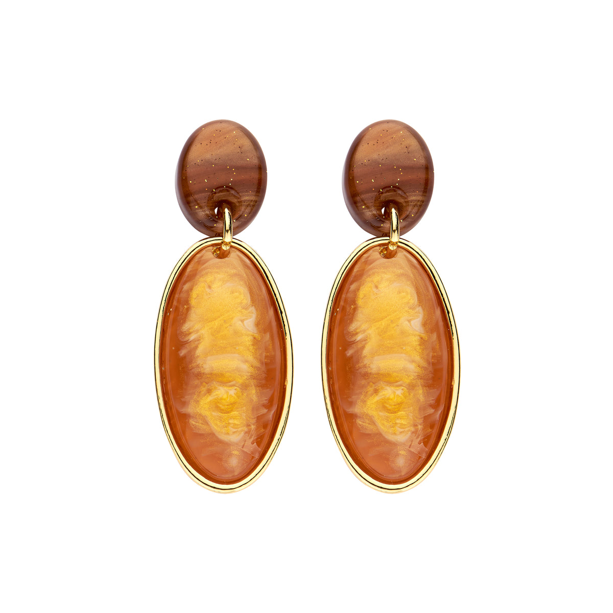 Boucles - Karla D'Oreilles Cognac