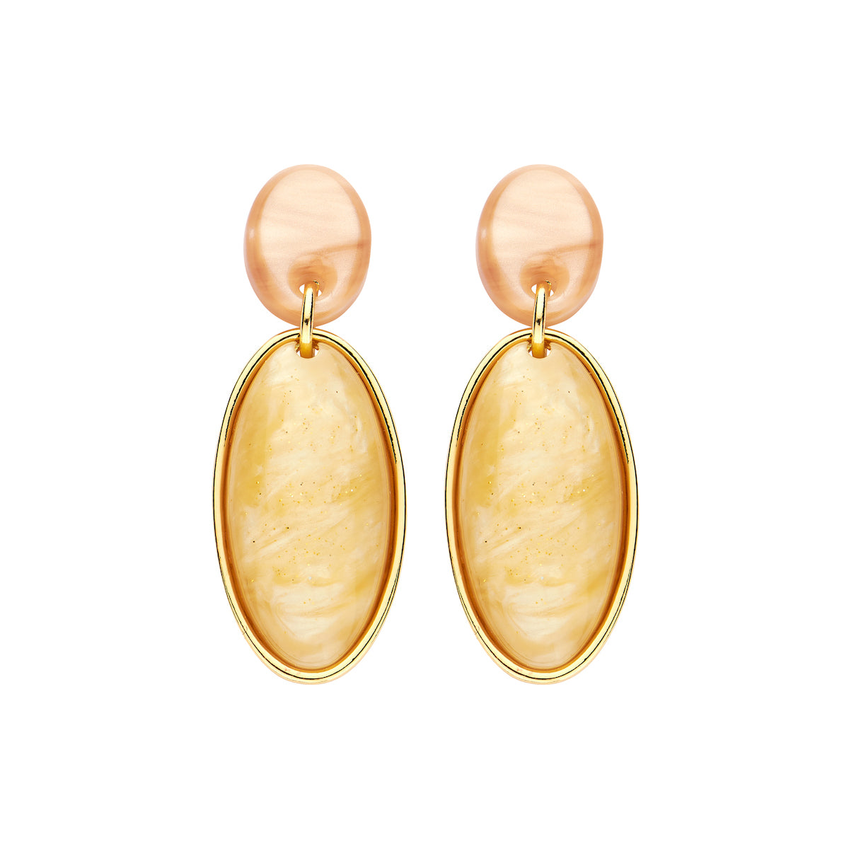 Boucles - Karla D'Oreilles Ecru