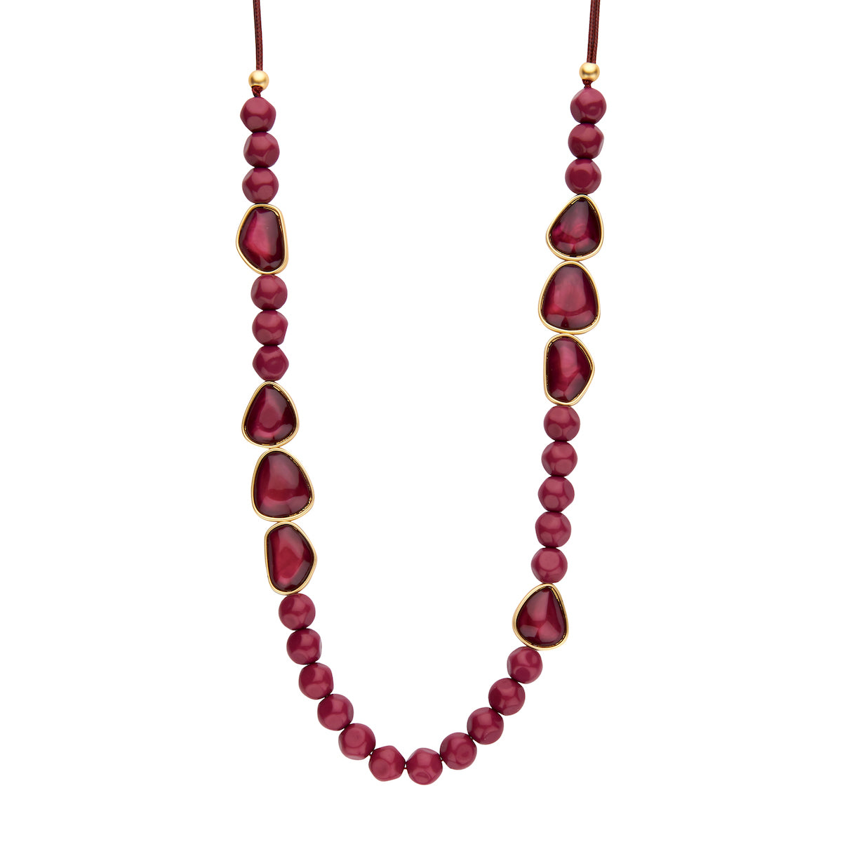 Collier - Kerano Aubergine
