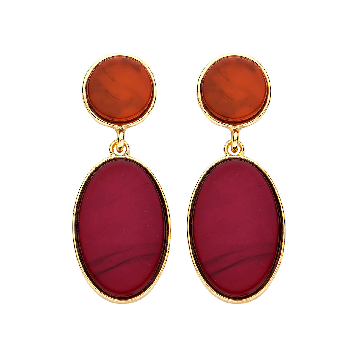 Boucles - Kirana D'Oreilles Orange