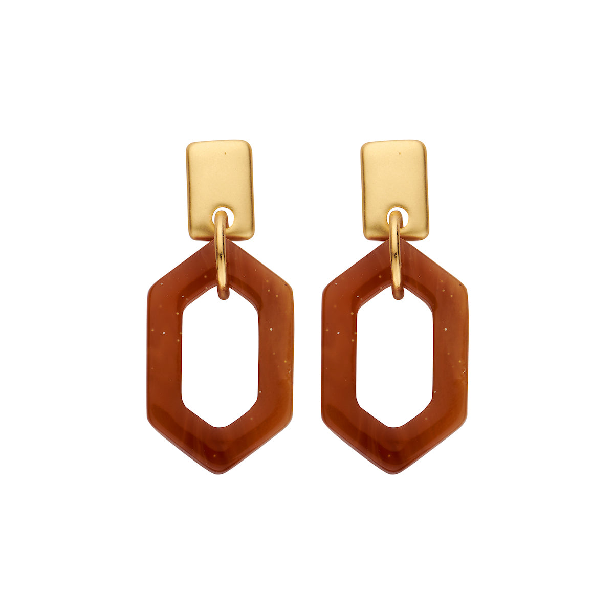 Boucles - Kit D'Oreilles Cognac