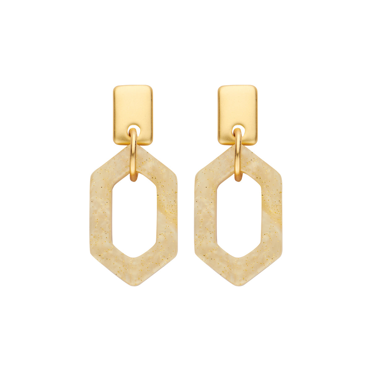 Boucles - Kit D'Oreilles Ecru