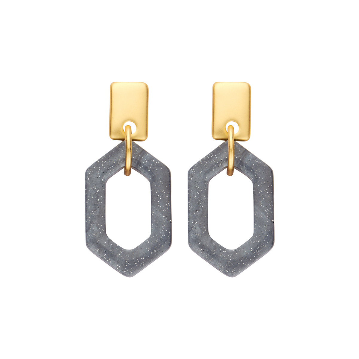 Boucles - Kit D'Oreilles Grise