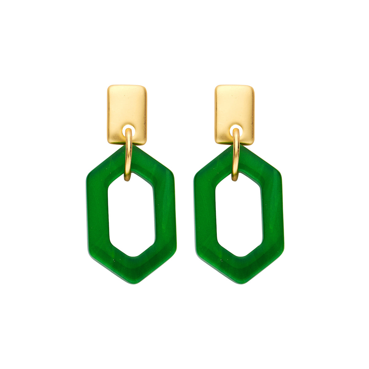 Boucles - Kit D'Oreilles Verte
