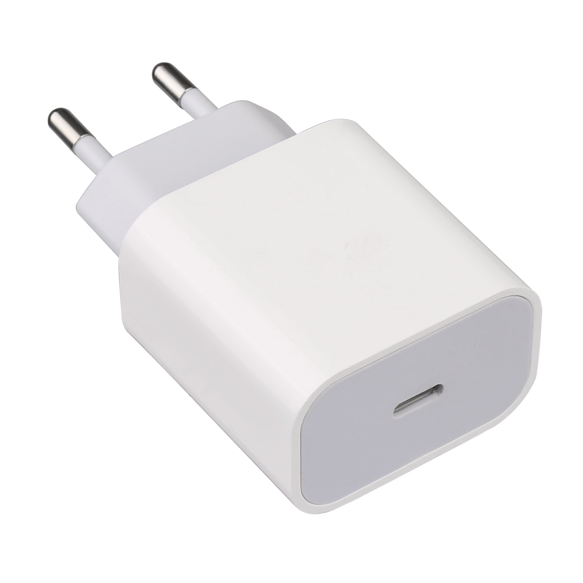 Pack Chargeur Secteur Universel + Cable Usb-C Vers Lightening 2 Mètres - Blanc 