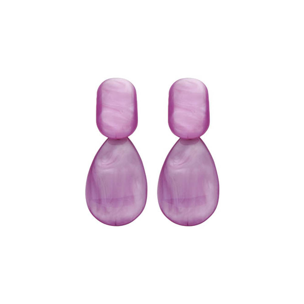 Boucles D'Oreilles - Kob27 Lila