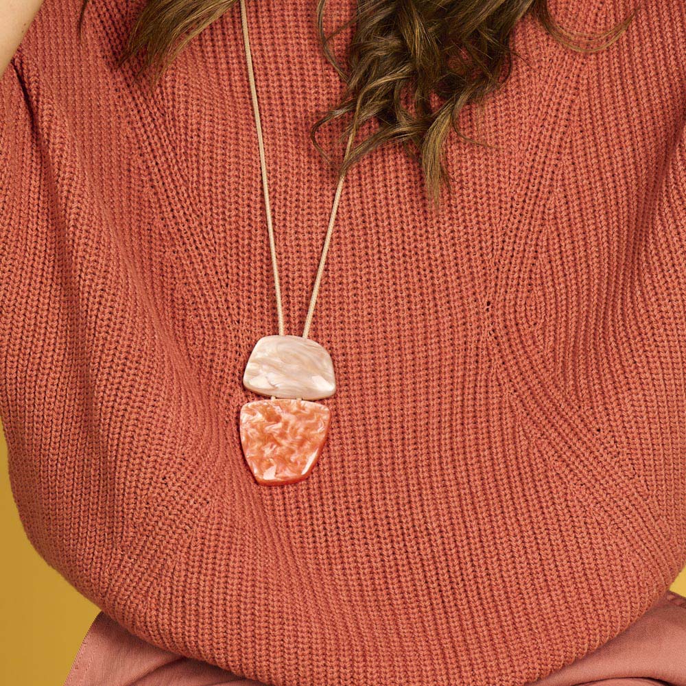 Collier - Kodi Beige/Orange