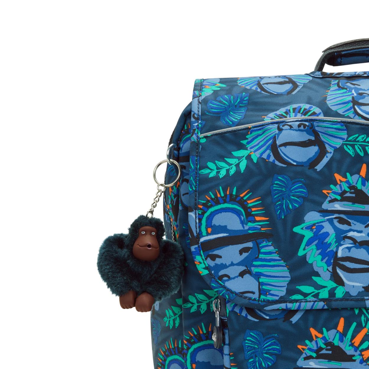 Codie L BTS Prt Blue Monkey Fun