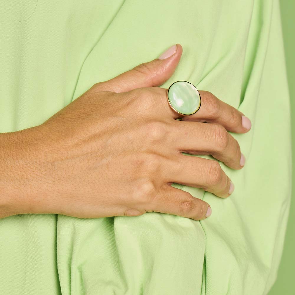 Bague - Kri2 Vert Clair