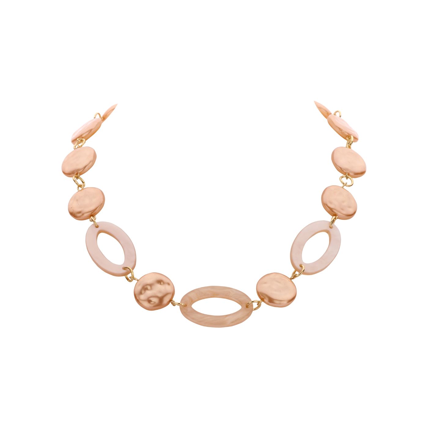 Collier - Karn Halsketting Beige