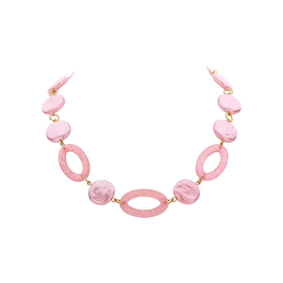 Collier - Karn Halsketting Roze