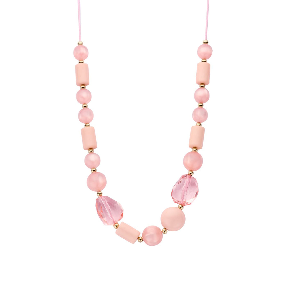 Collier - Kasper Halsketting Lichtroze